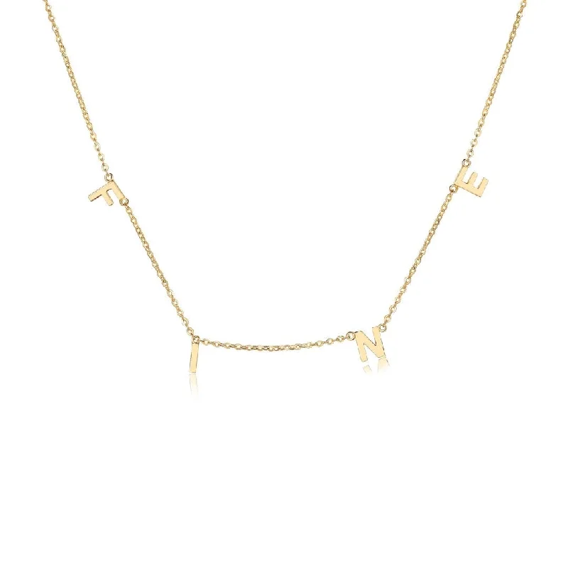 women romantic necklaces -Finest Gold Necklace - Solid Gold