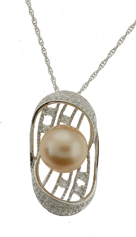 women elegant pearl necklaces -Basket South Seas Pearl Necklace (SKU: 192642)