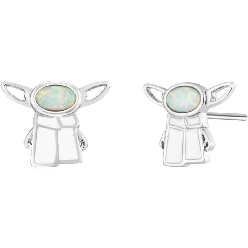 women butterfly earrings -Magdalena Baby Yoda Stud Earrings