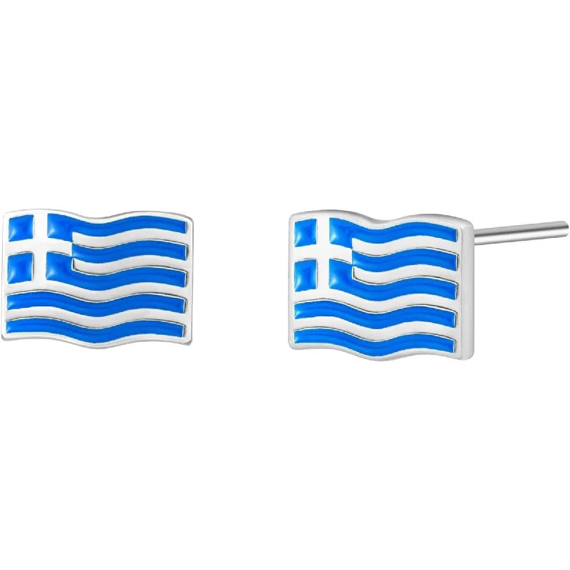 women handmade earrings -Greece Stud Earrings