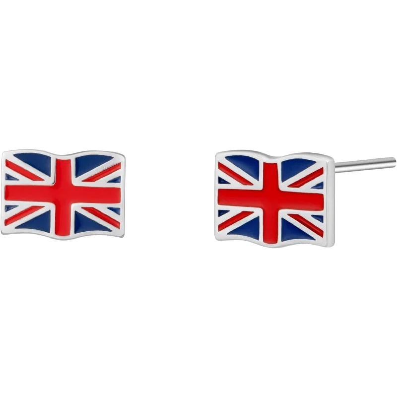 women vintage-style earrings -UK England Stud Earrings