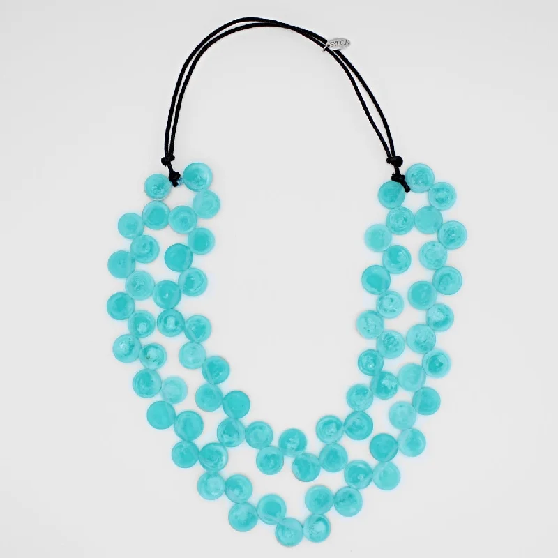 women gemstone necklaces -Turquoise Luella Necklace