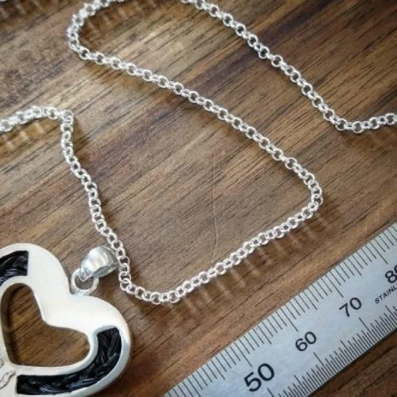 women gold-plated necklaces -45 cm Sterling Silver Necklace Chain