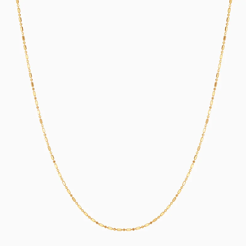 women heart-shaped necklaces -Cashmere Necklace - Solid Gold