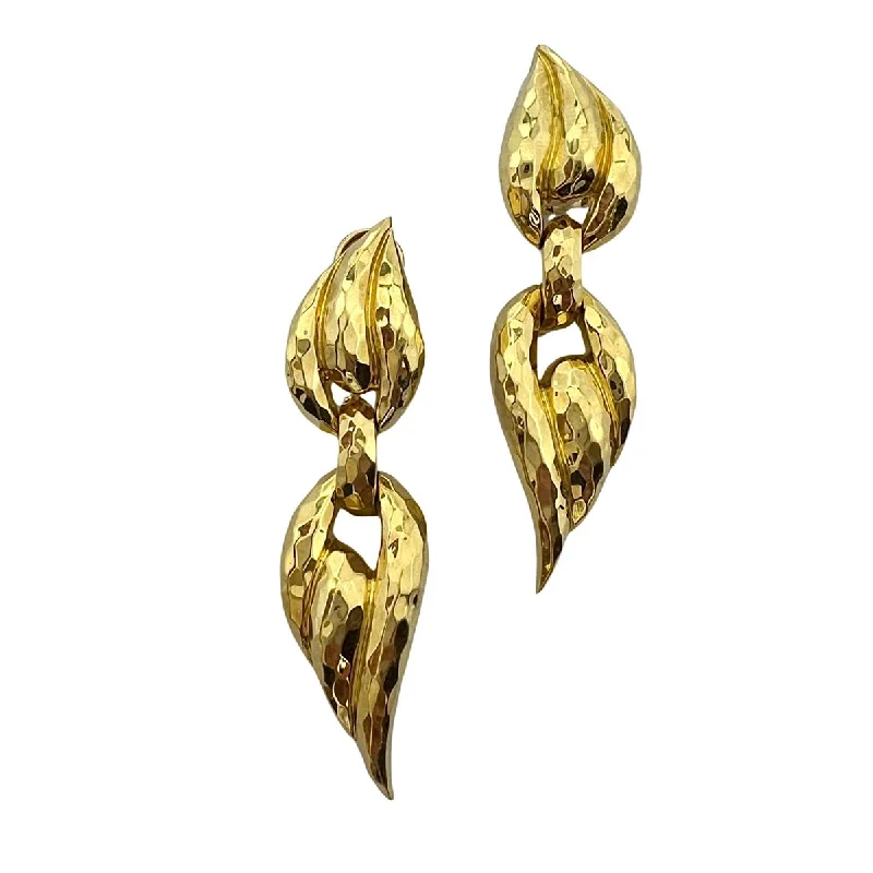 women cuff earrings -Henry Dunay 18K Gold Bright Finished Earrings