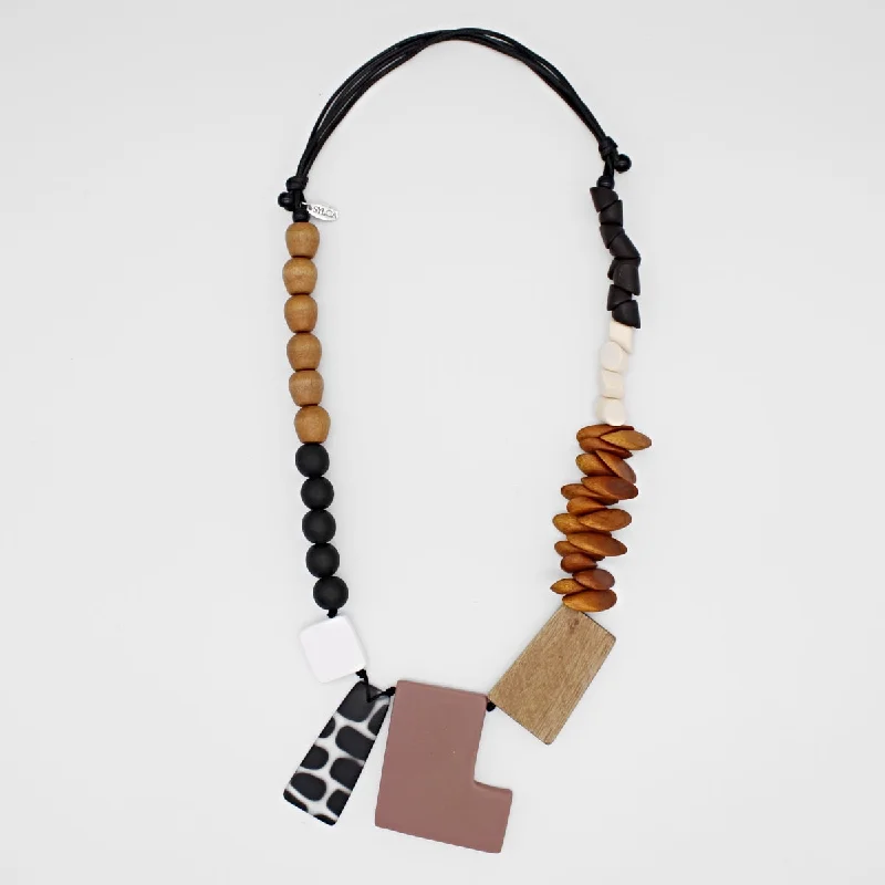 women large gemstone necklaces -Tala Cafe Necklace