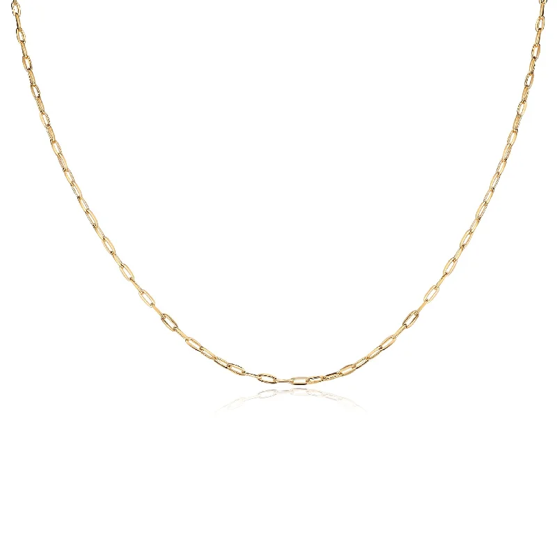 women diamond choker necklaces -Sunday Necklace - Solid Gold