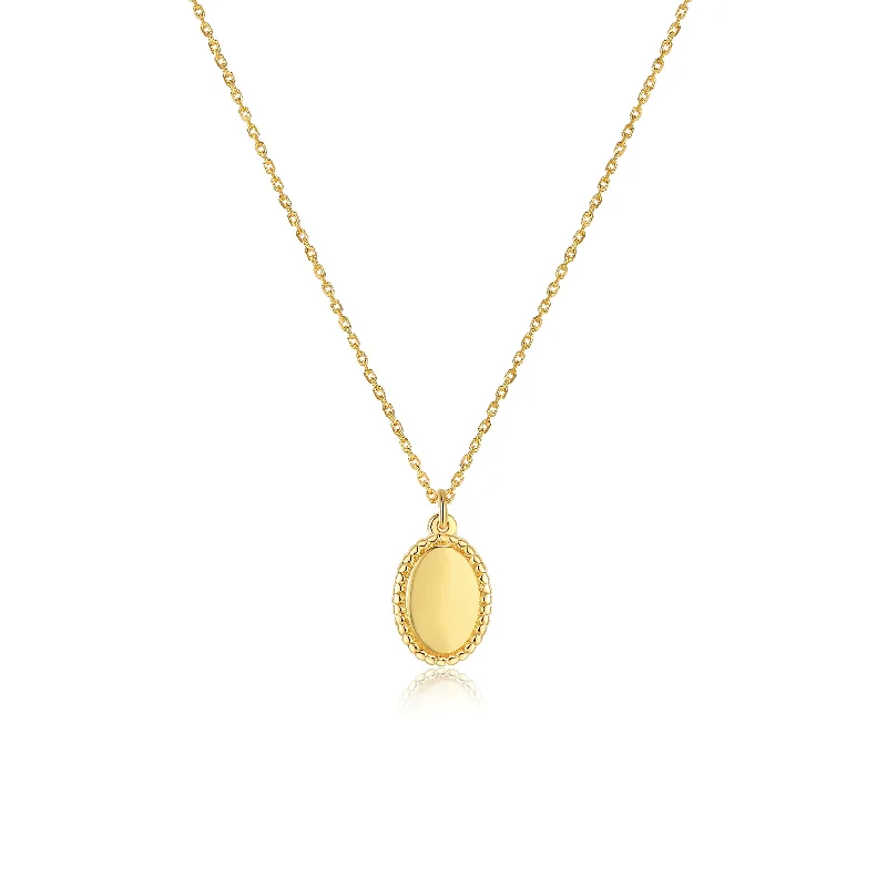 women layered necklaces -Chéri Necklace - Solid Gold