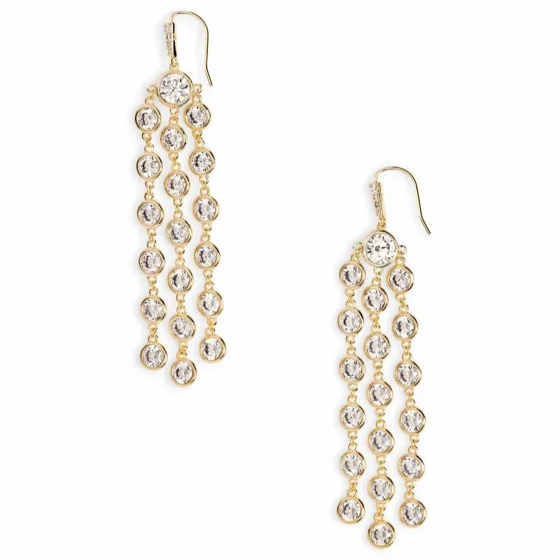 women boho earrings -Kendra Scott | Daya Statement Earrings in Gold