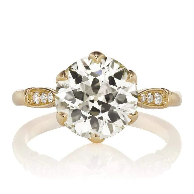 women vintage engagement rings -Saibreya