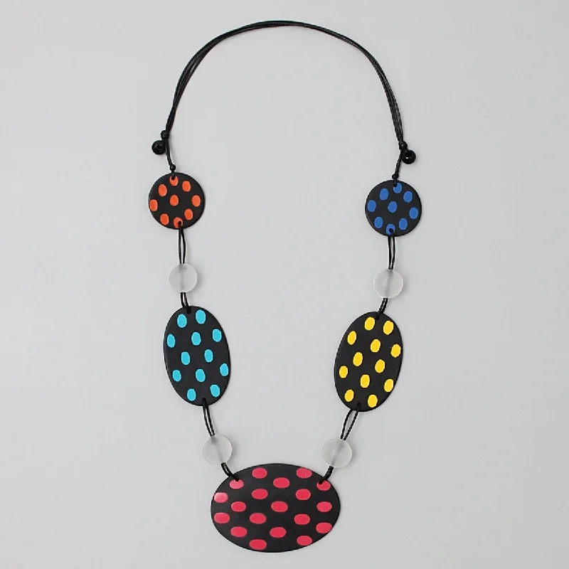 women necklace sets -Multi Color Kit Necklace