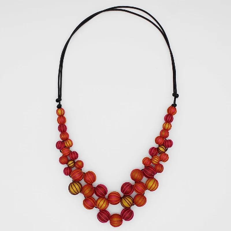 women necklace sets -Spice Pamela Berries Necklace