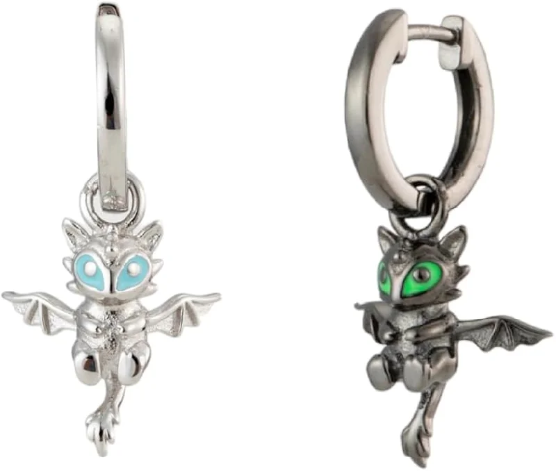 women cubic zirconia earrings -How To Train Your Dragon Dangle Earrings