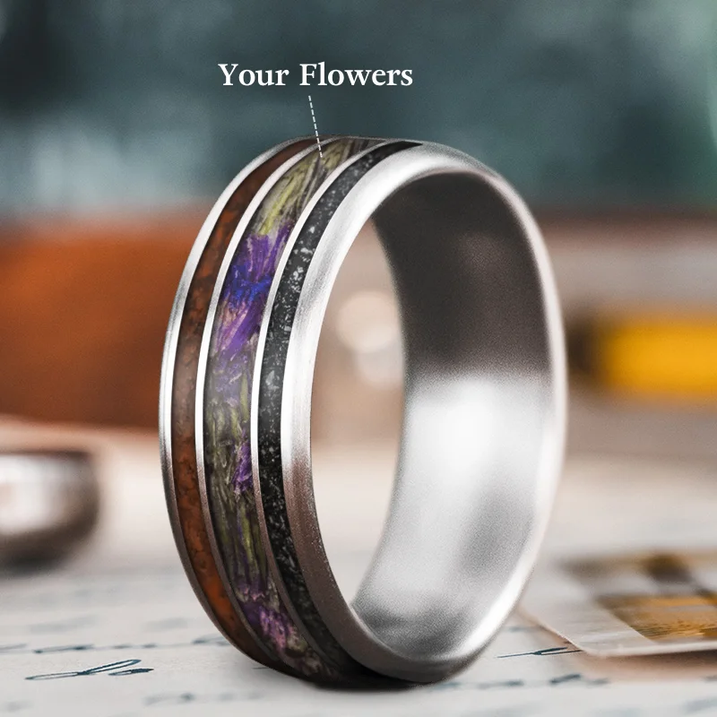 women eternity rings -Custom Design - 3-Inlay Wide Center C2T6fAiVIJ-whxCSI5gHscNr