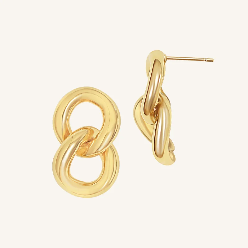 women oversized earrings -Reign Earrings