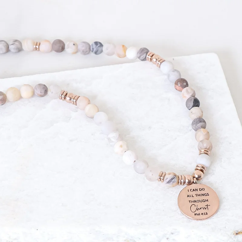 women ruby necklaces -BAMBOO EARTHSTONE NECKLACE